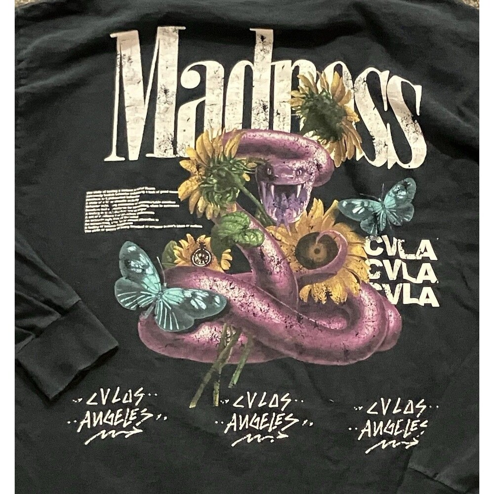 CVLA Madness Black Large Long Sleeve T-Shirt